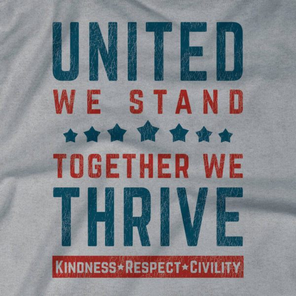 United We Stand, Together We Thrive Design