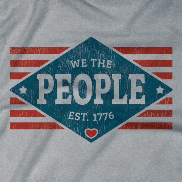 We The People - Est. 1776 - Diamond design