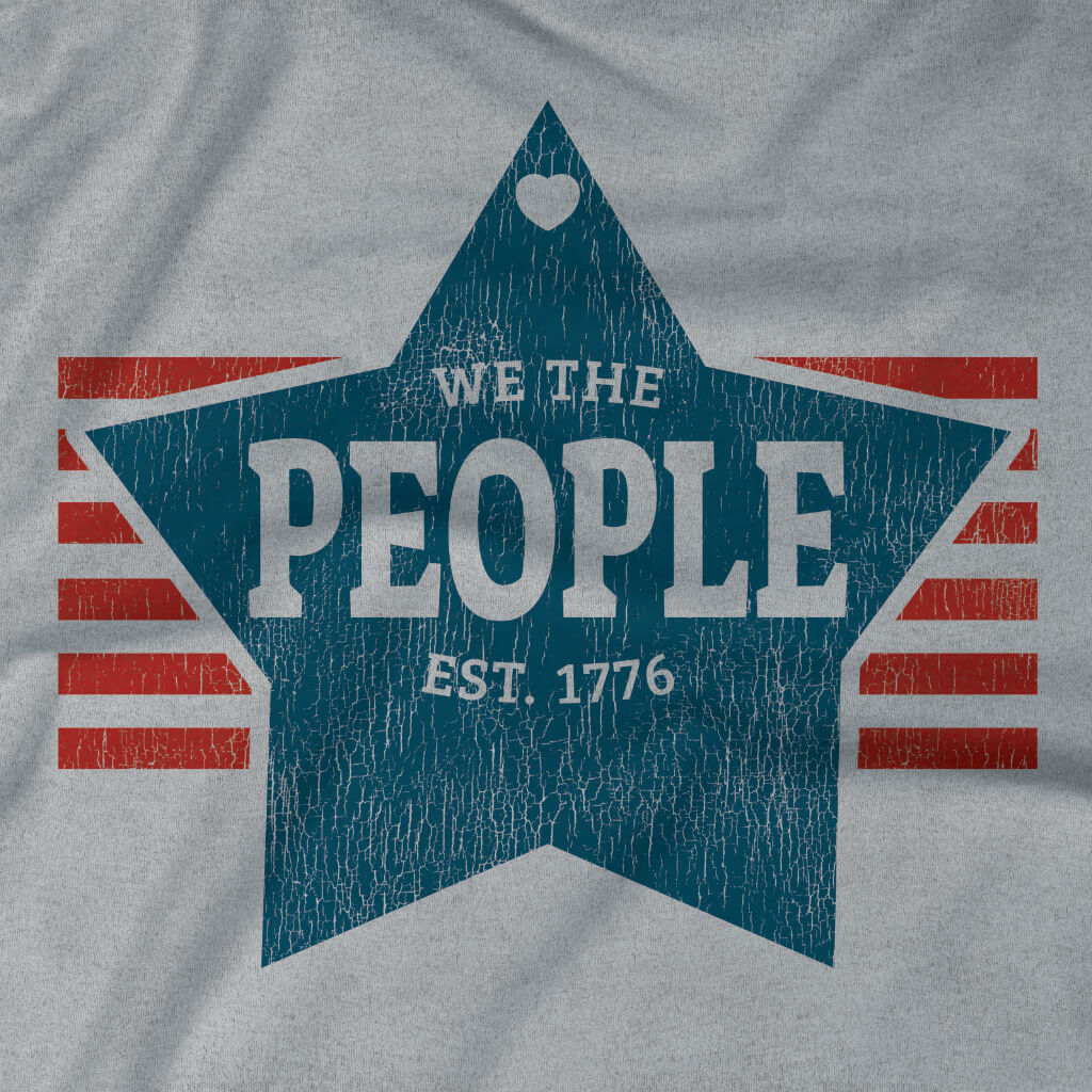 We The People - Est. 1776 - Star design
