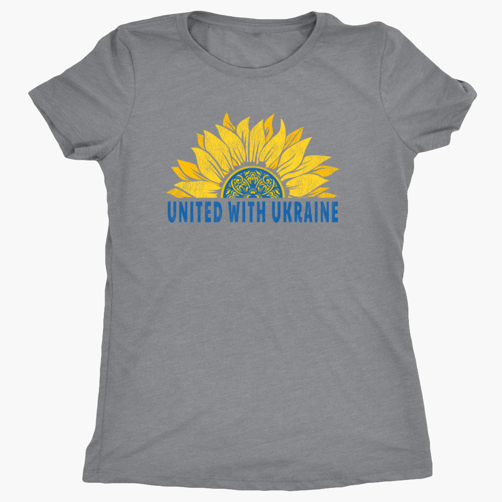Ukraine Sunflower T-Shirt - Women's (slim fit)
